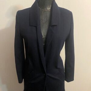 One by Chapter One Navy Blue 1 button jacket, size XS